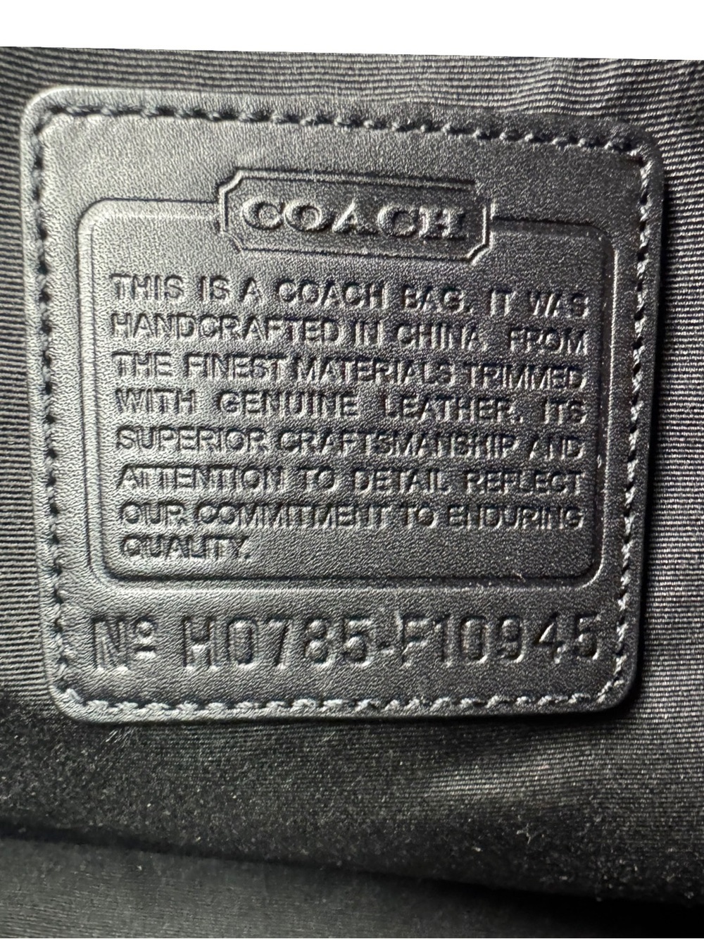 Coach Black Signature C Y2K F10945 Jacquard Soho Hobo Crossbody Bag - Picture 11 of 16